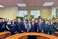 Встреча представителей УМВД России по Брянской области с обучающимися университета