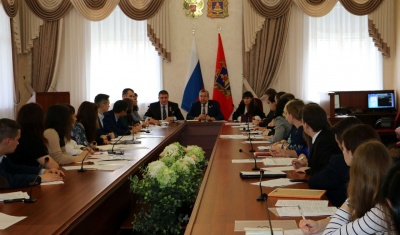 Заседание Молодежного парламента Брянской области