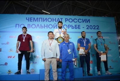 Успех на чемпионате России по вольной борьбе