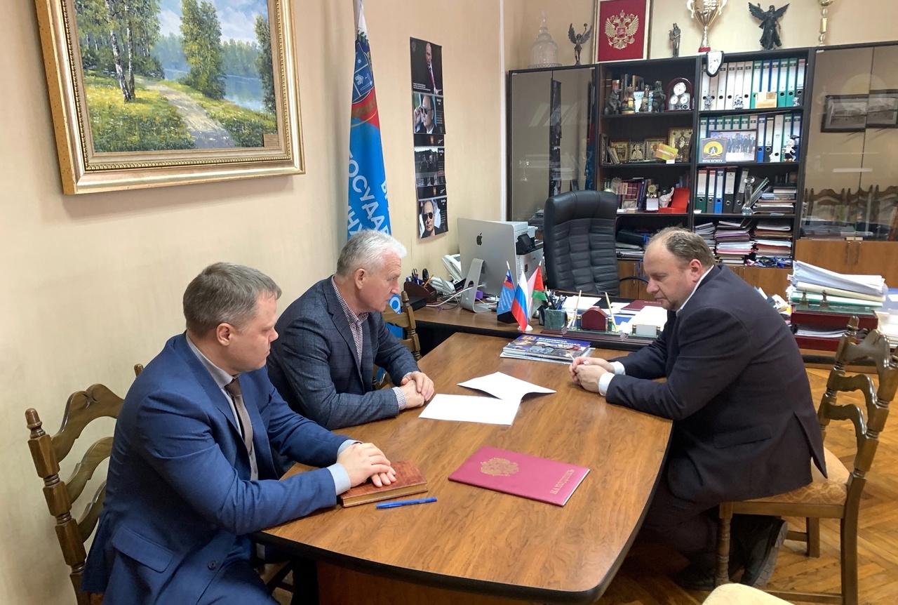 Подписание Договора о сотрудничестве между БГИТУ и Брянской областной организацией Общероссийского профессионального союза военнослужащих