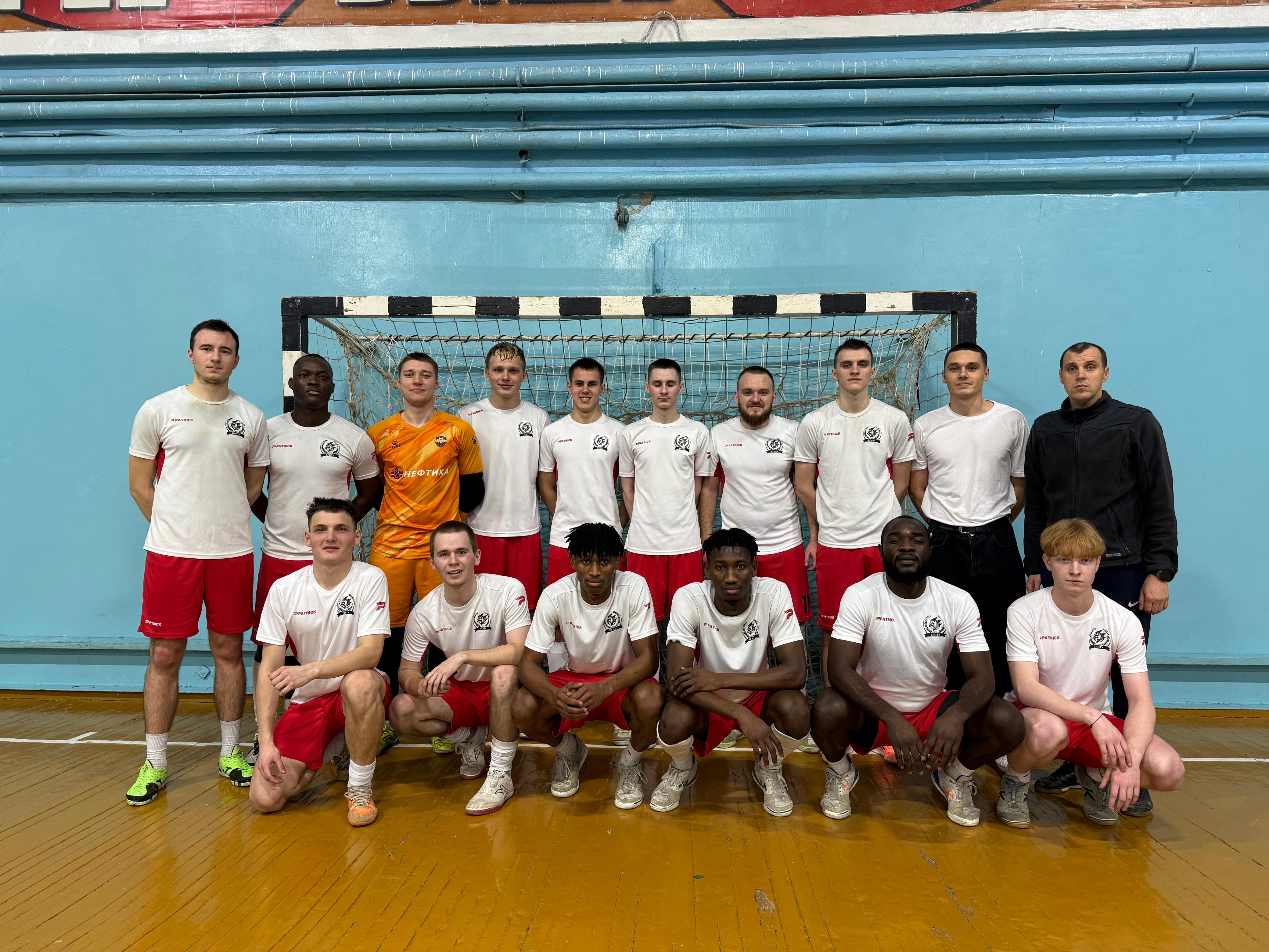 Победа на первенстве вузов по мини-футболу