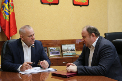 Встреча ректора БГИТУ с Председателем Брянской областной Думы