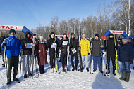 Участие в лыжных гонках